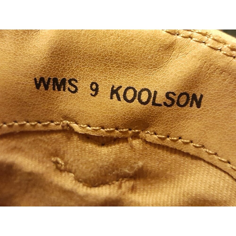 Dolce Vita Koolson Western Faux Leather Cowgirl Rodeo Booties Size 9 Tan - Picture 9 of 11
